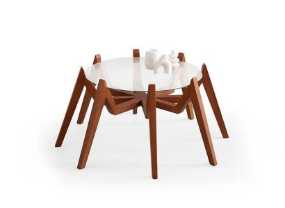 Coffee table in modern style, new high quality Living room furniture from Glass and Wood